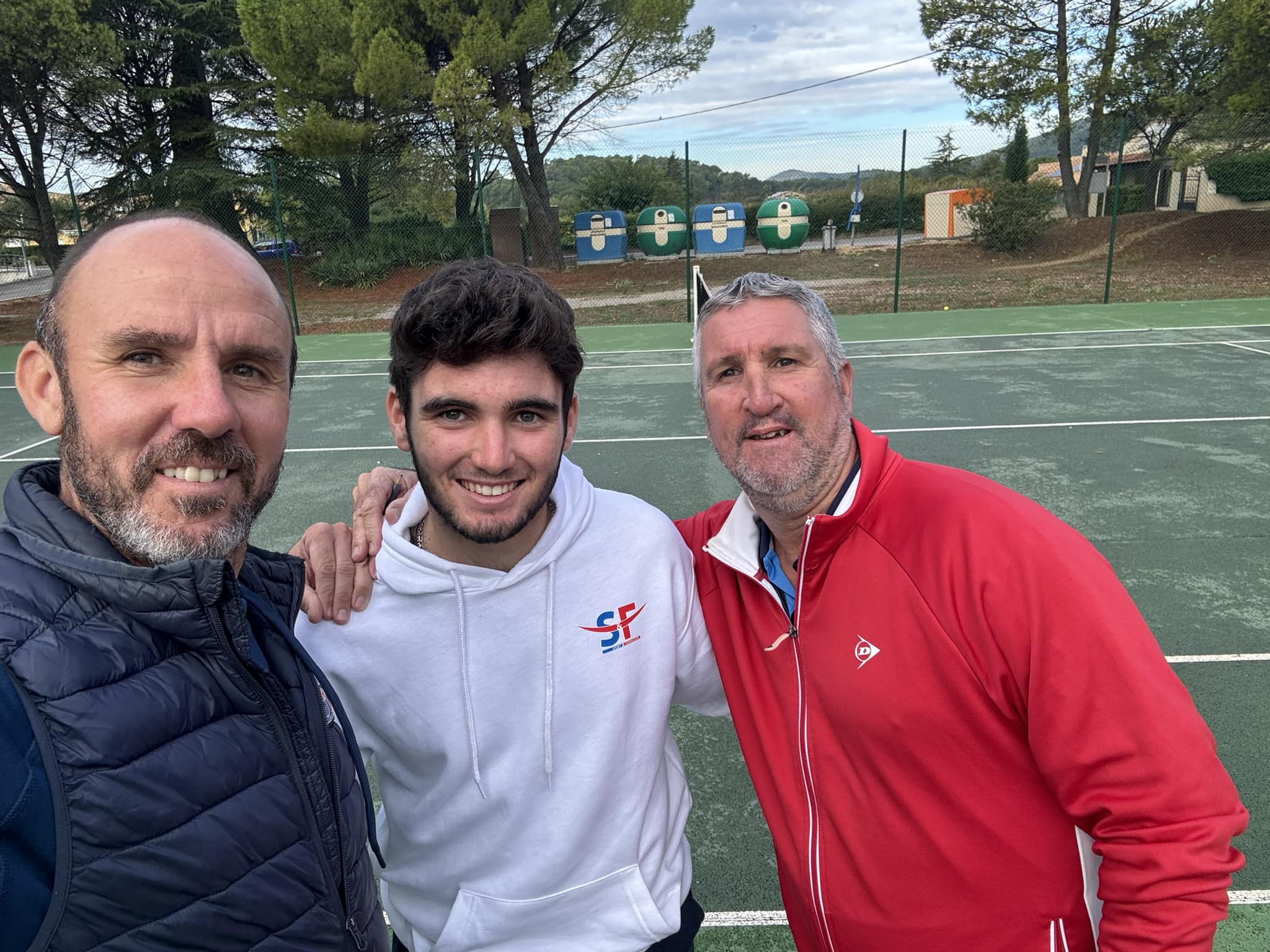 Visite enrichissante au Tennis Club des Sources à Garéoult !