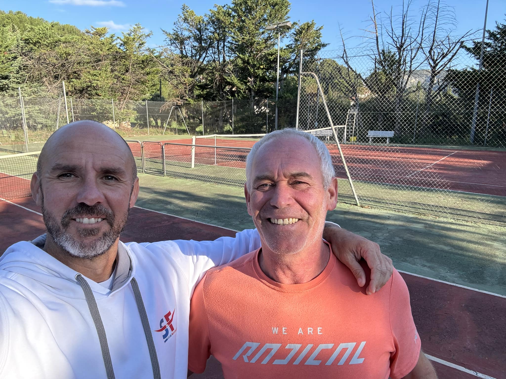 Arnaud Gillet, candidat en formation DEJEPS Tennis au TC La Dorgale