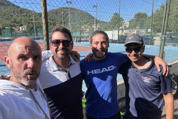 Visite aujourd’hui de Thibault Serra, en formation DEJEPS Tennis